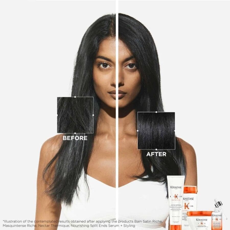 Bain Satin Riche Nutritional Shampoo | Kerastase | Pomme Hair