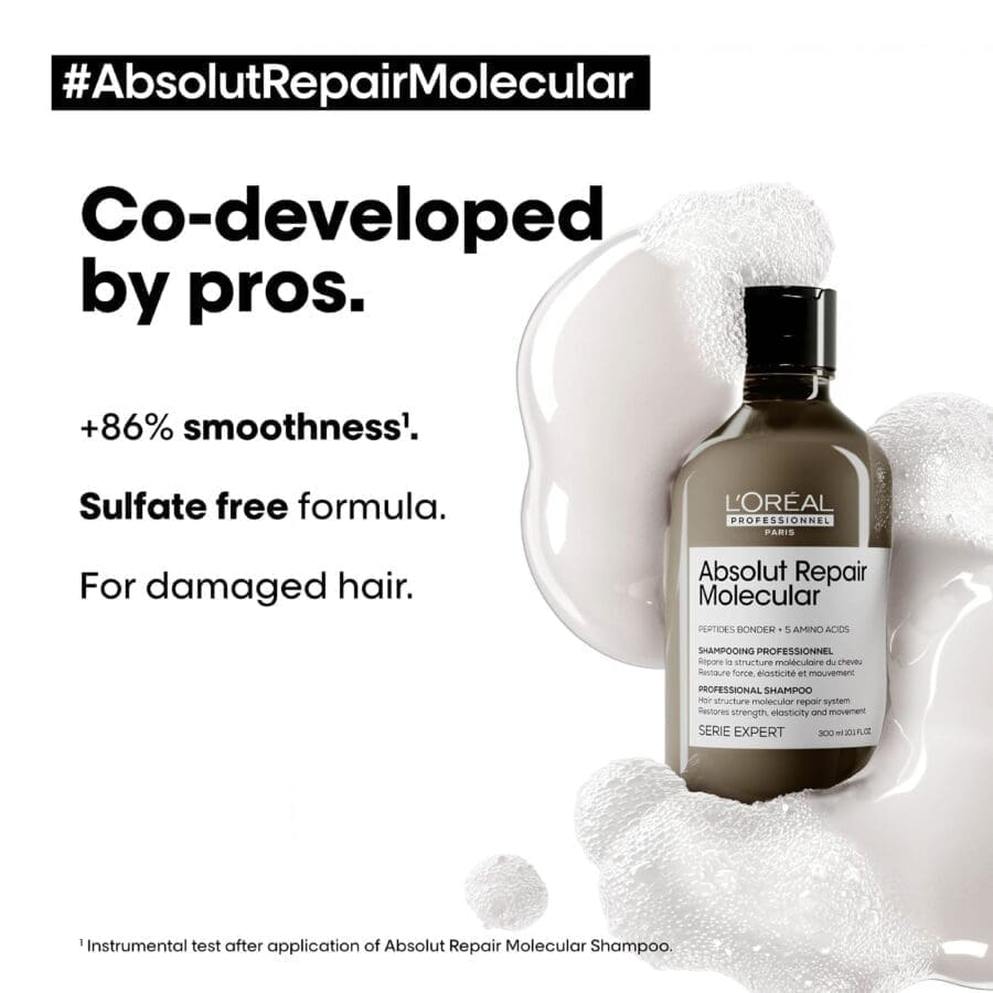 Absolut Repair Molecular Shampoo | Shop L'Oreal Professionnel